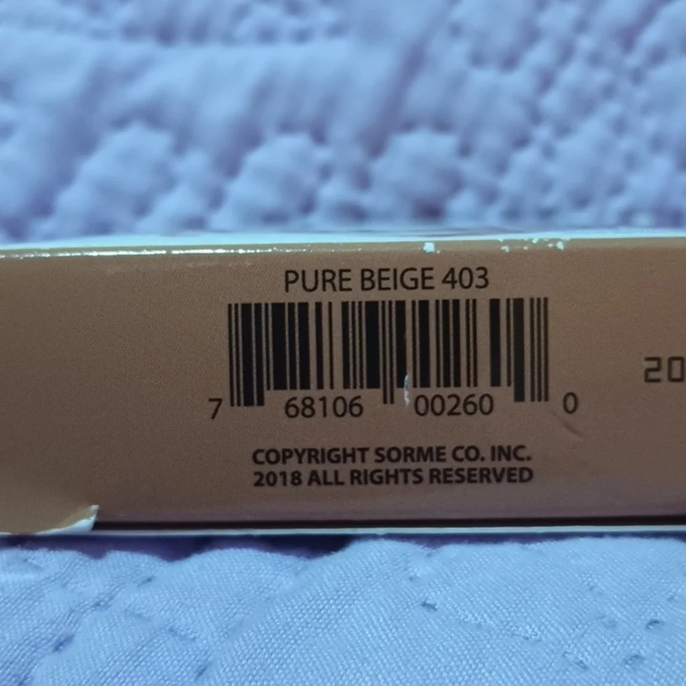 Sorme Believable Finish Wet Dry Powder Foundation, 403 Pure Beige